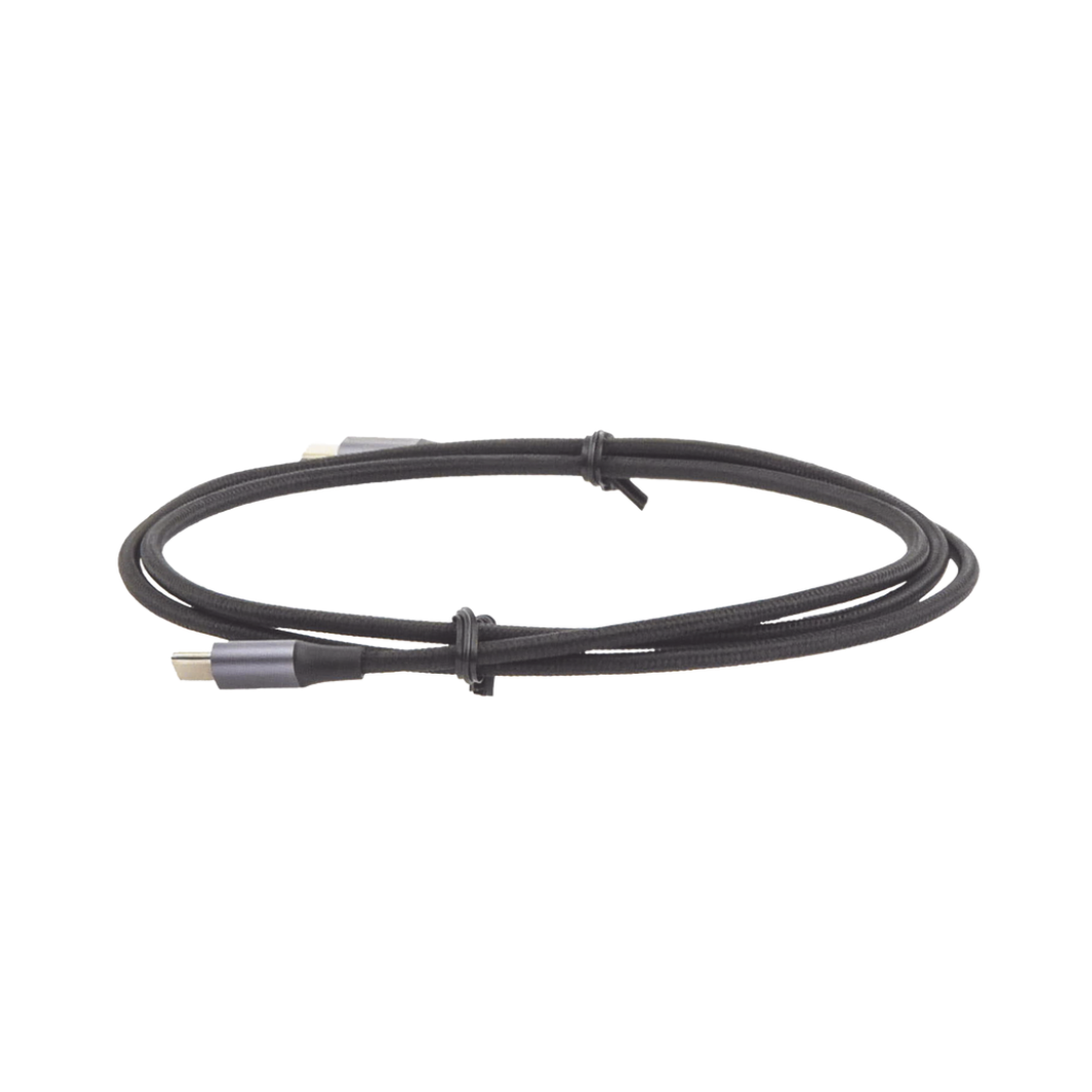 Cable USB tipo C duradero con conectores dorados