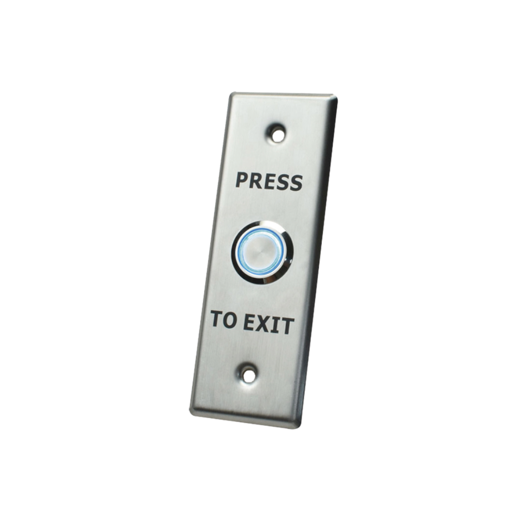 Botón de salida con aro iluminado y grado de protección IP65 modelo ACCESS40