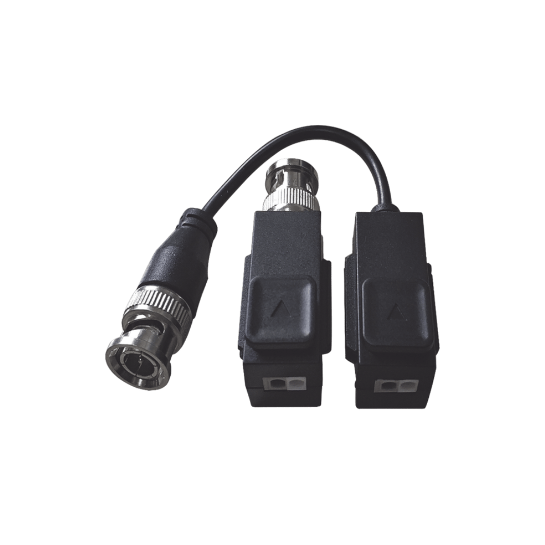 transceptor pasivo hilook turbohd con botón push y soporte de 8 megapíxeles