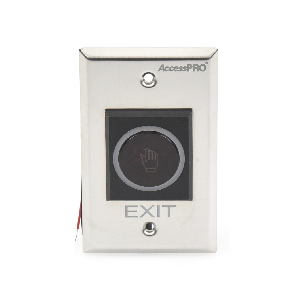 Botón de salida sin contacto sensor IR iluminado ACCESSPRO ACCESSK1