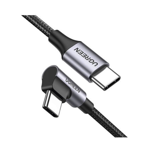 Cable USB-C UGREEN 50123 con ángulo de 90 grados para carga rápida