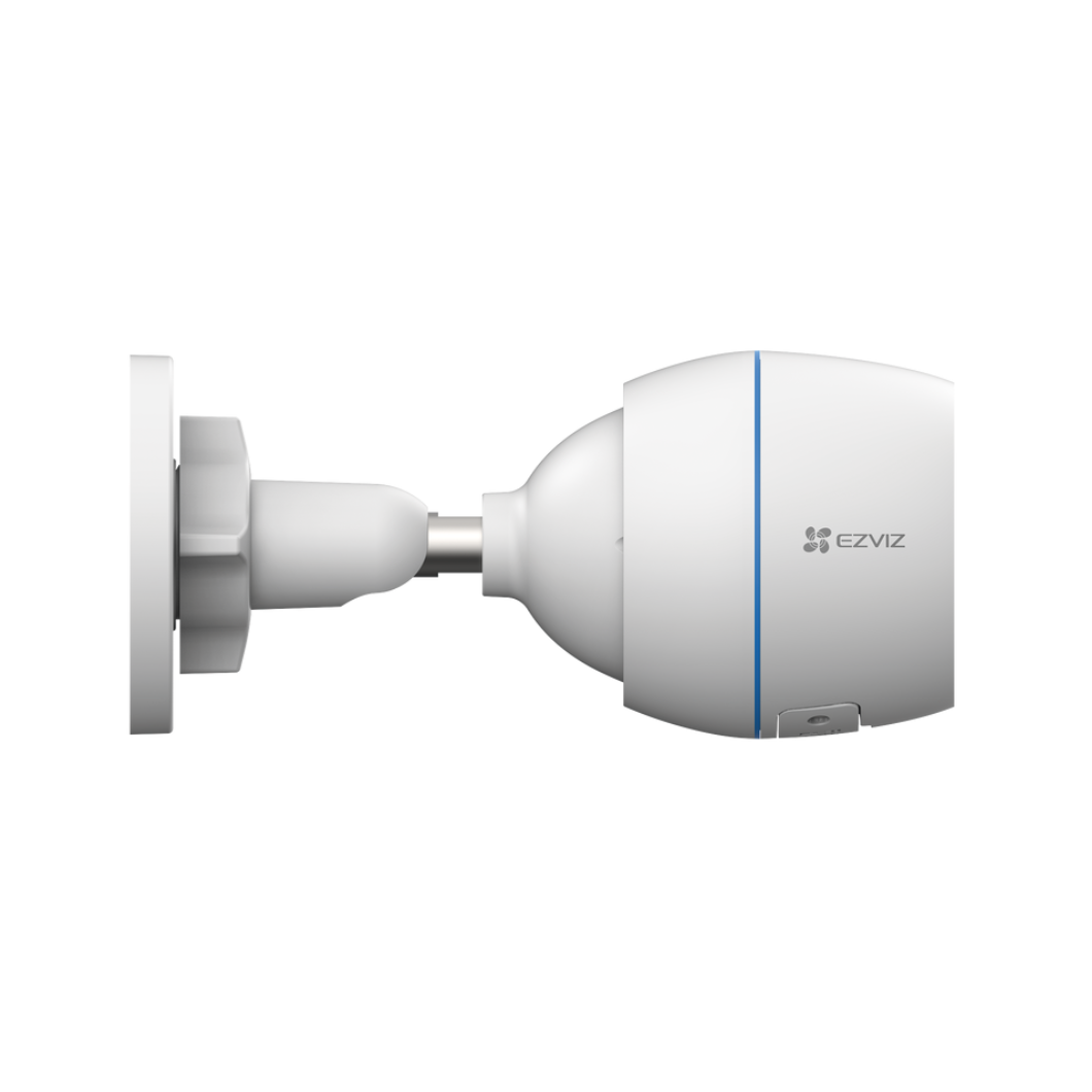 Vista lateral de cámara WiFi EZVIZ CS-H3C con lente de 4 mm