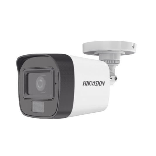 Cámara HIKVISION DS-2CE16D0T-LFS Bullet 2MP con micrófono y visión nocturna