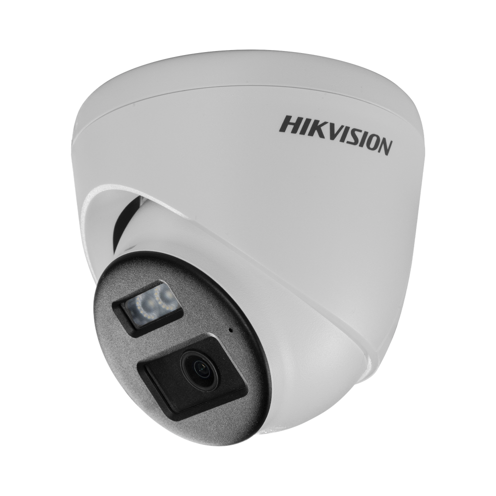 Vista lateral de cámara HIKVISION DS-2CE78D0T-LTS ColorVu con protección IP67