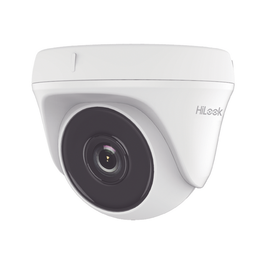 Cámara HiLook THC-T120-PC vista frontal tipo turret 2MP para interiores