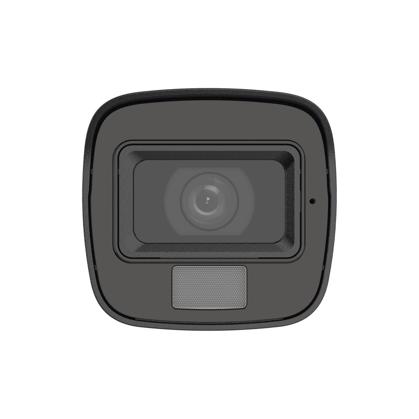 Cámara bala IP 4MP luz dual 2.8mm con micrófono integrado policarbonato exterior