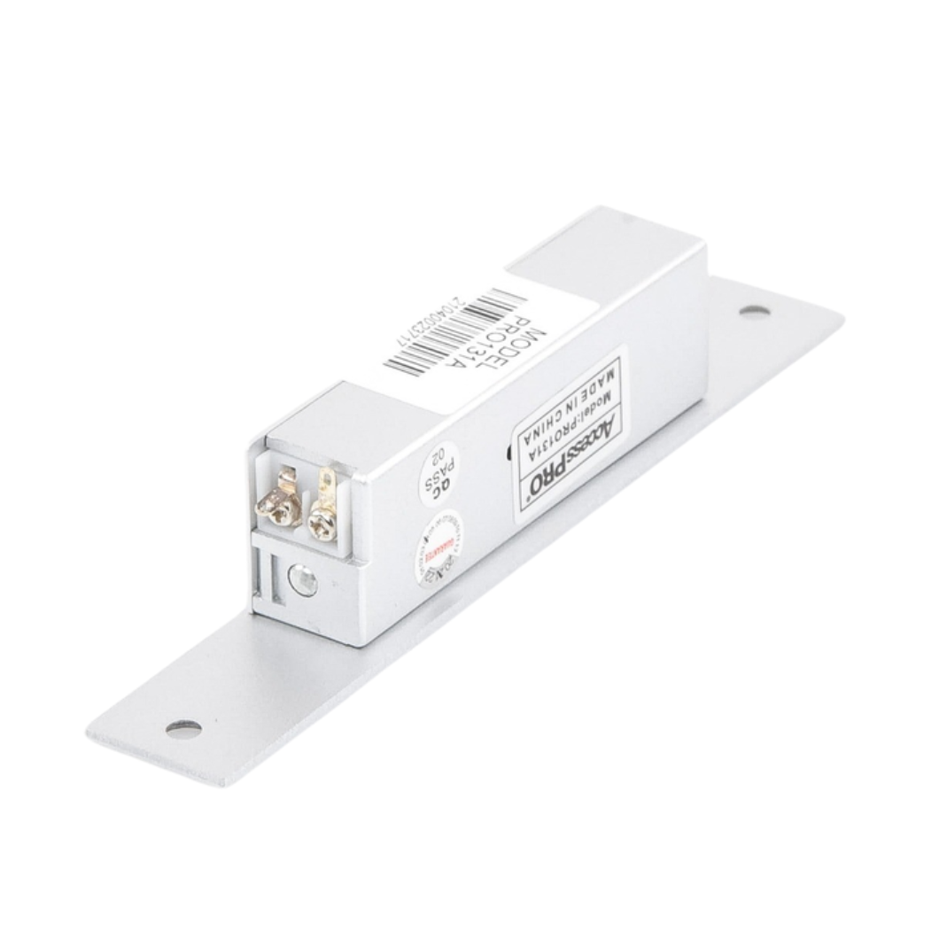 Contrachapa eléctrica para puertas de madera o metal modelo PRO131A