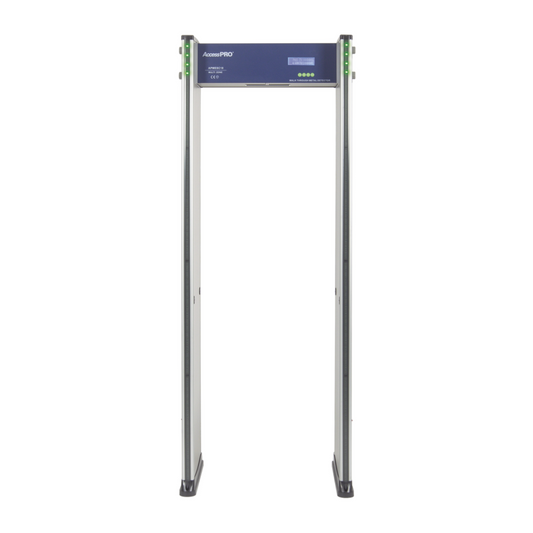 Detector de metales ACCESSPRO APMESC18 con 18 zonas para uso interior