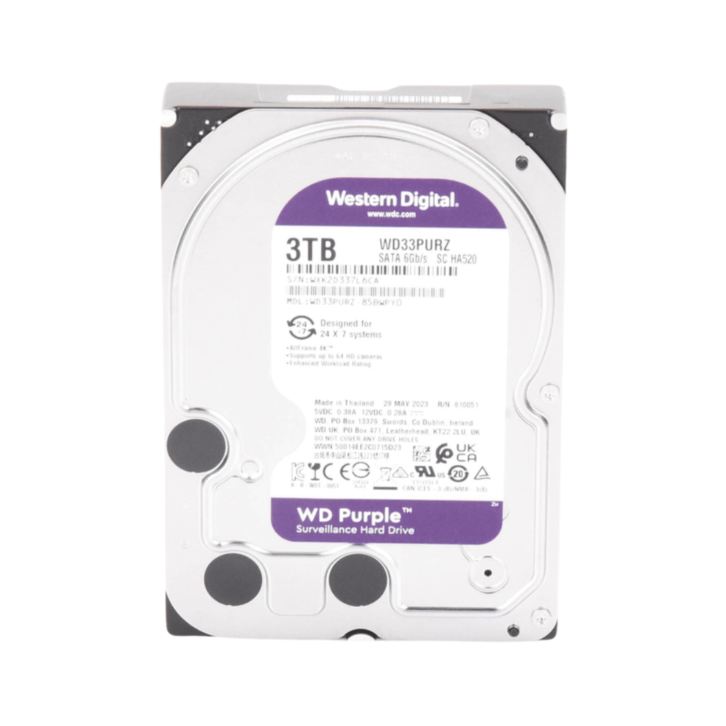 Unidad de almacenamiento SATA III optimizada para 64 cámaras