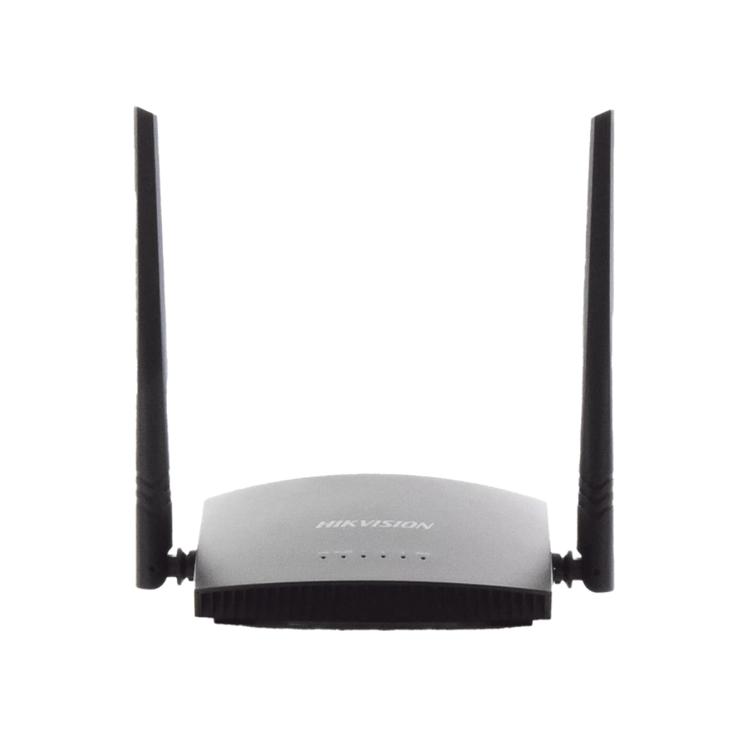 Router HIKVISION DS-3WR3N con antenas de 5 dBi y modo repetidor