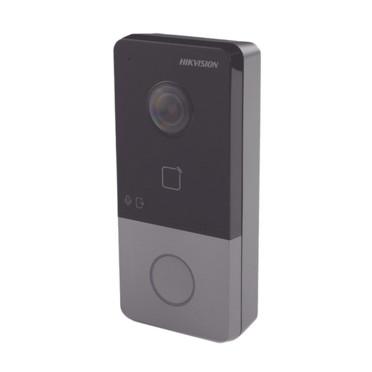 Videoportero HIKVISION DS-KV6113-WPE1(C) con lector MIFARE y PoE