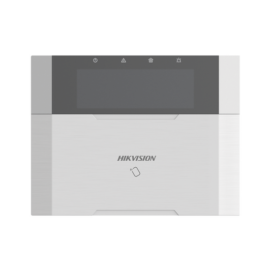 TECLADO HIKVISION DS-PK1-LRT-HWB PARA PANEL HYBRID PRO CON PANTALLA LCD