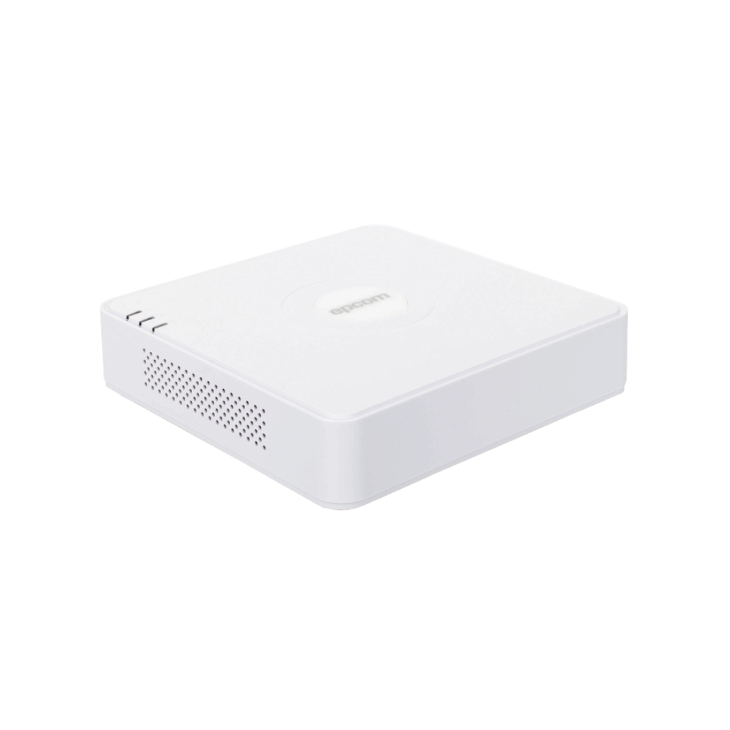 DVR EPCOM modelo S08-TURBO-M1 con tecnología AcuSense Lite y compresión H.265+