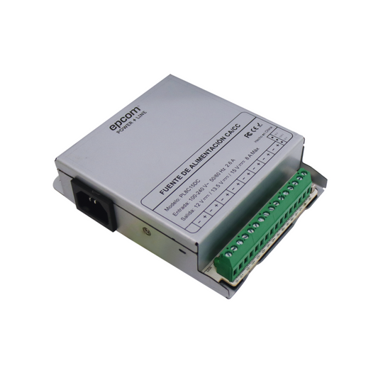 Fuente para cámaras de videovigilancia 12V 8A modelo PL-8C-15DC