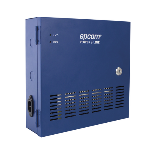 Fuente de poder EPCOM XP8-DC-16-4KV para cámaras 4K con 8 salidas