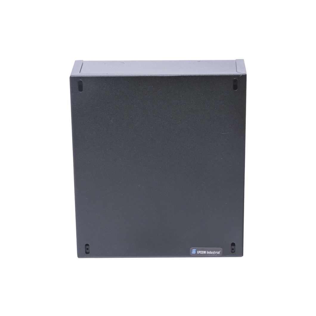 Gabinete para baterías con perforaciones paso cableado