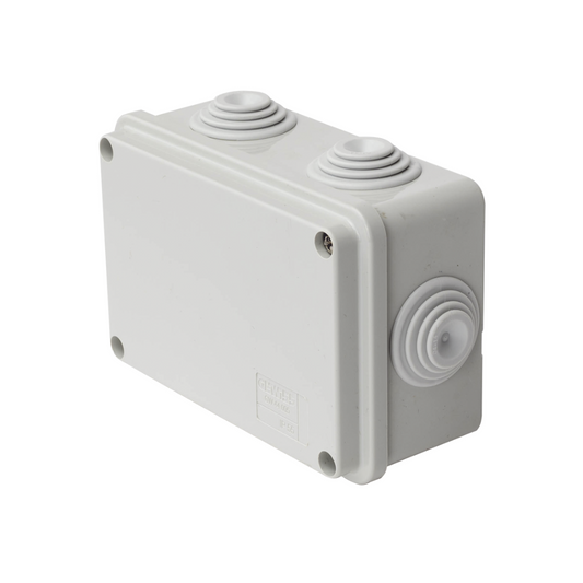 Caja eléctrica IP55 120x80x50 mm para exteriores