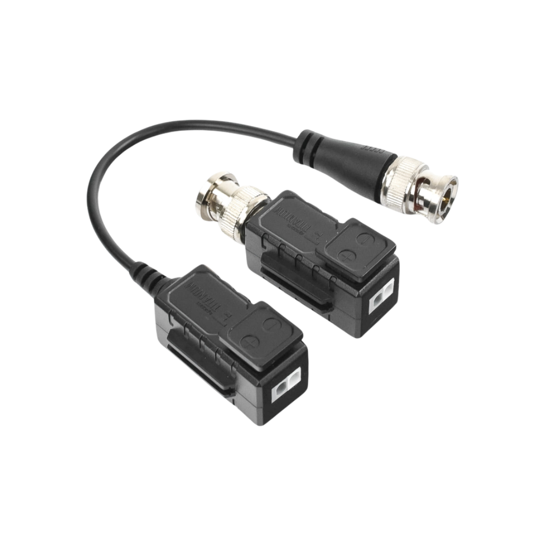 Kit balun EPCOM con terminal PUSH-PIN para cámaras HD