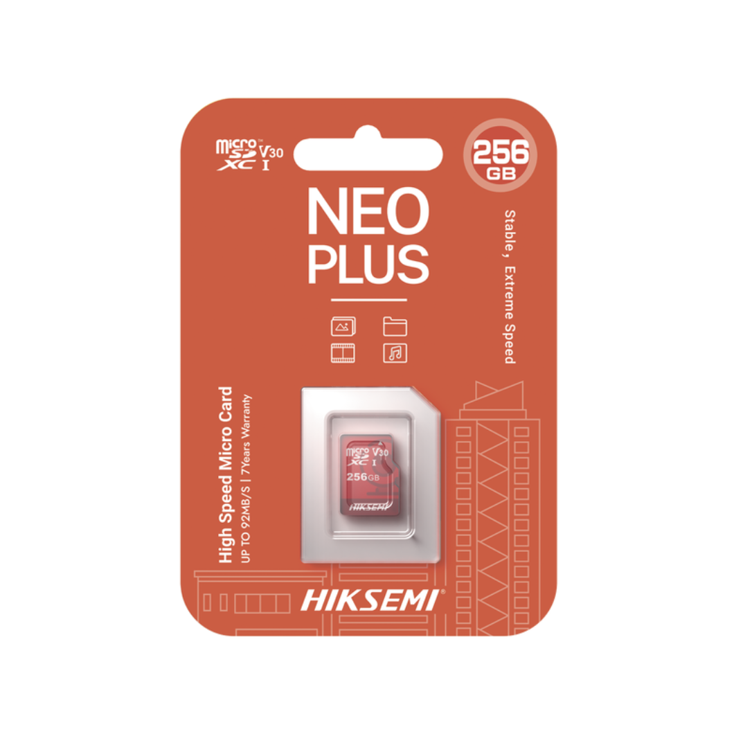 Memoria microSD U3 para grabación 24/7 en sistemas de seguridad