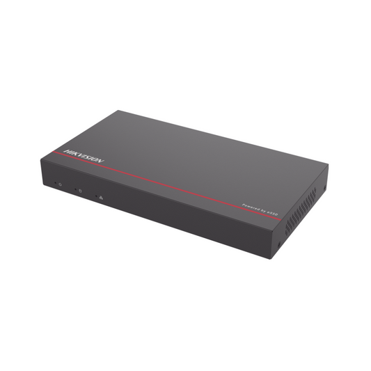 Grabador IP HIKVISION DS-E08NI-Q1/8P/1T con almacenamiento interno eSSD de 1TB