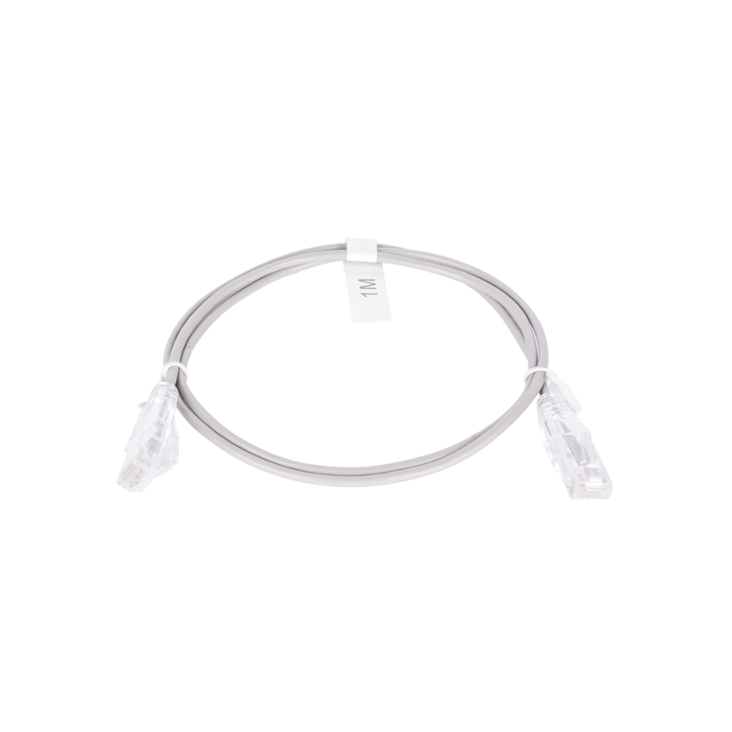 Cable de parcheo LINKEDPRO LP-UT6-100-GY28 gris categoría Cat6