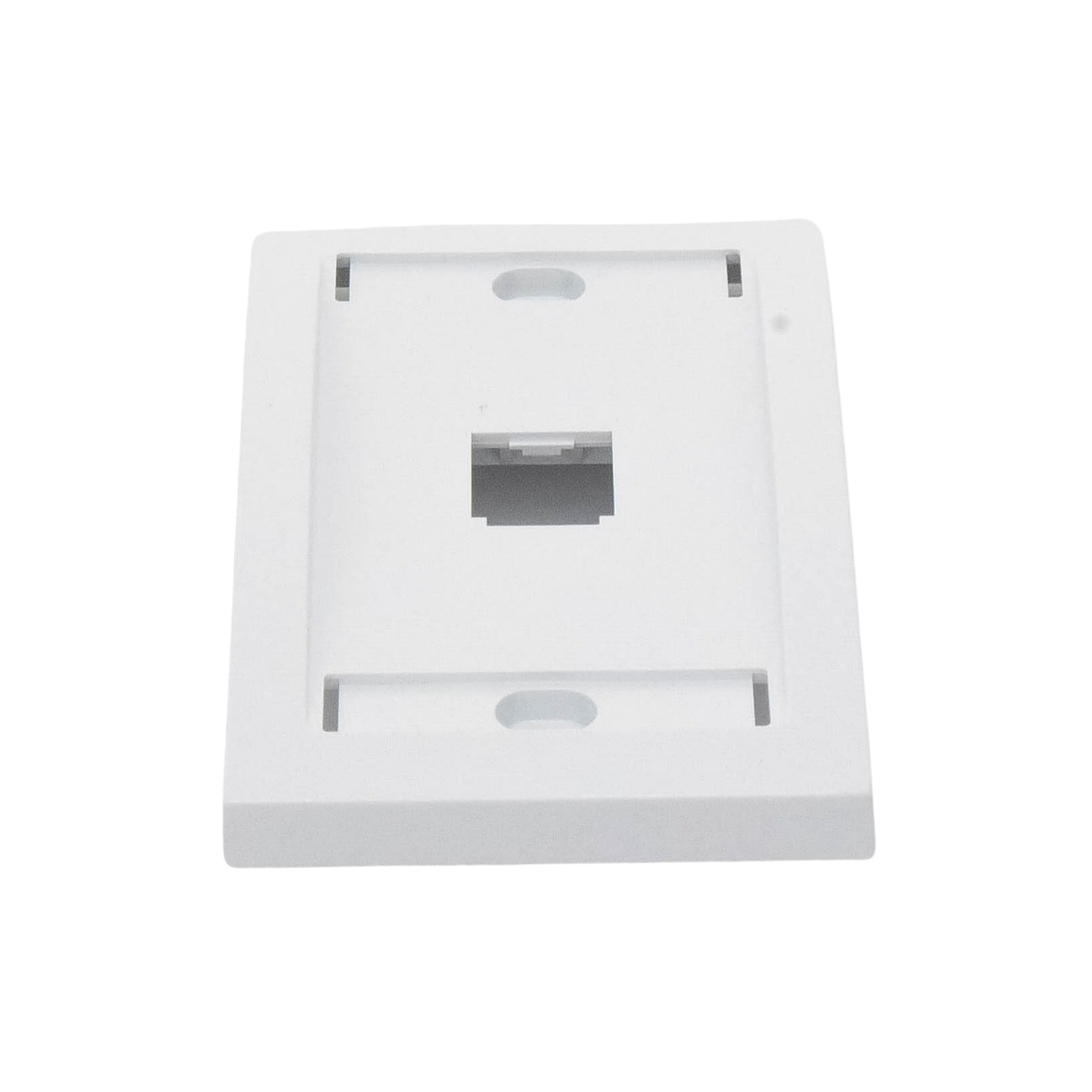 Placa para red con diseño ejecutivo y etiqueta integrada