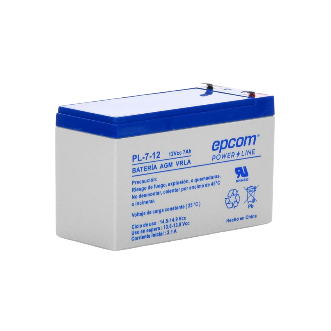 Batería sellada EPCOM POWERLINE modelo PL-7-12