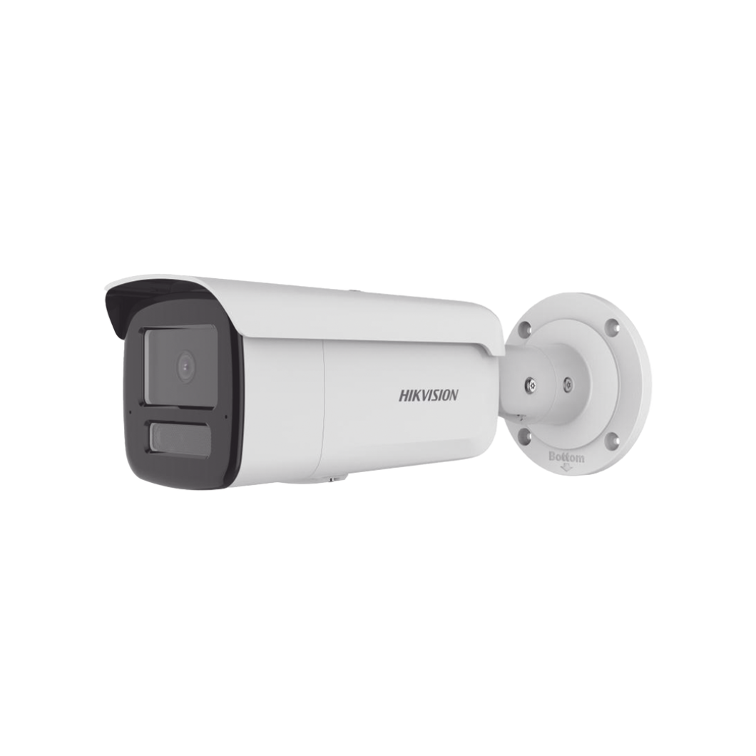 Cámara Bala IP 8MP 4K Dual Light con 2 Micrófonos Integrados AcuSense Exterior IP67 IK10