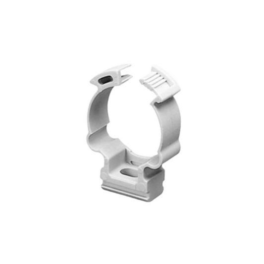 Soporte de Collar PVC Autoextinguible para Tubo Rígido 25mm