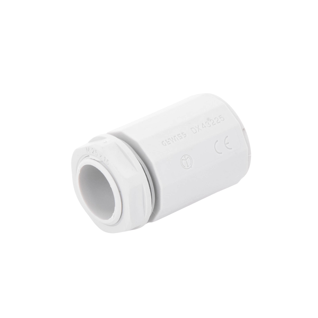 Conector de Caja PVC Autoextinguible para Tubo Rígido 25mm