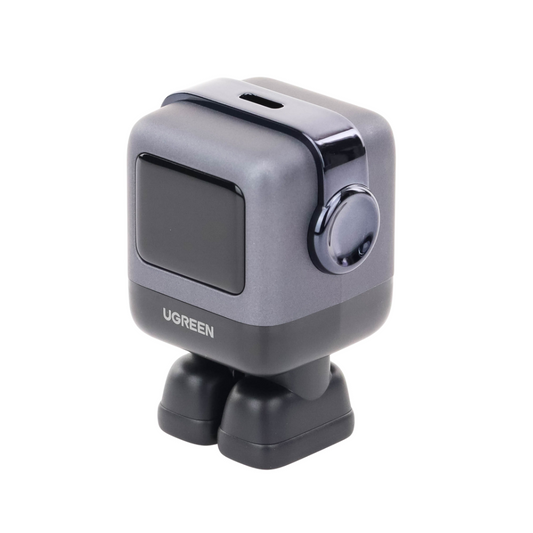 Cargador de 30W Robot Mini GaN Nexode de UGREEN, para Carga rapida y pantalla de carga.