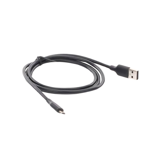 Cable USB a Micro USB 1M, con carga rapida y transmisión de datos de 480 Mbps.