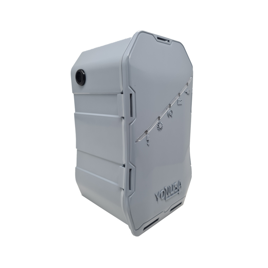 Energizador para Cercas Electrificadas: 12,000V, .5 Joules, 500 Metros Lineales, Tecnología SMT