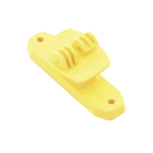 Aislador de Paso Reforzado para Cercos Eléctricos, Resistente al Clima Extremoso, Color Amarillo