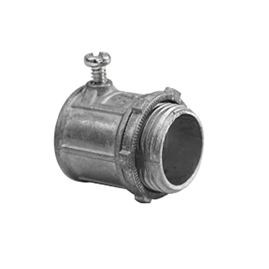 Adaptador 3/4" con Tornillos para Conduit Pared Delgada