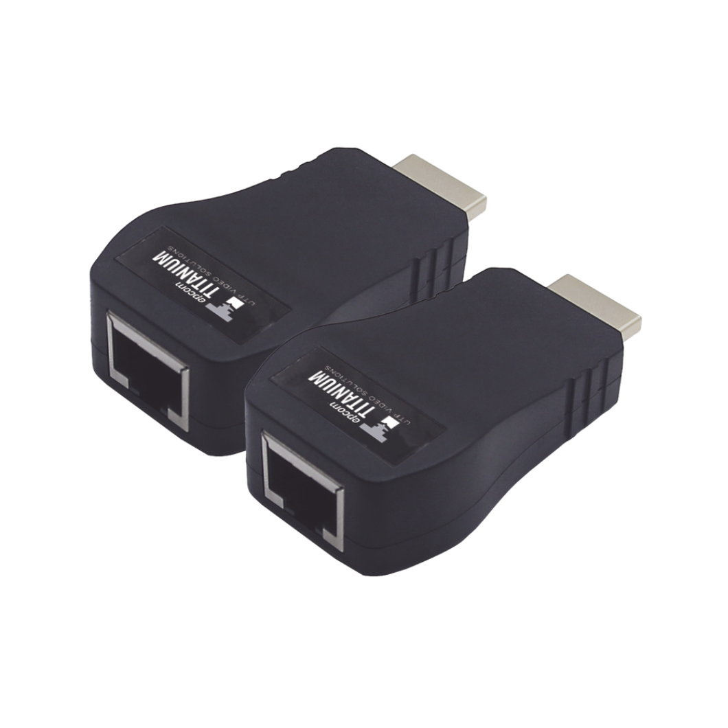 Extensor HDMI a UTP 25m, Calidad Premium (Cat5e/6 Conversion Kit)