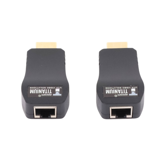 Extensor HDMI a UTP 25m, Calidad Premium (Cat5e/6 Conversion Kit)