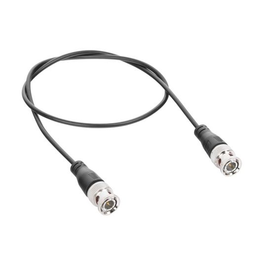 Cable de Video Coaxial con Conector BNC, 0.6 Metros, para Cámaras 4K, Interior.