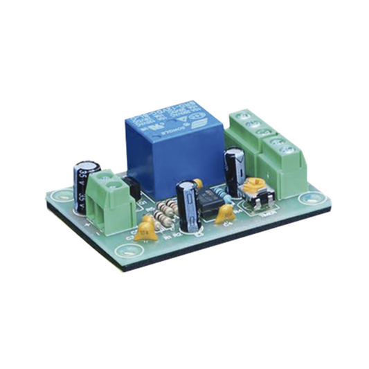 Módulo de Retraso de Tiempo para Accionamiento de Botones, Retardo 1 a 30s, con Salida de Voltaje.