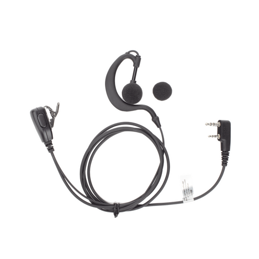 Audífono de Solapa Ajustable para Radios Kenwood (Modelos Específicos)