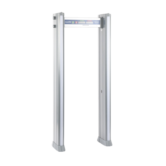 Detector de Metales de 18 Zonas para Uso 100% Exterior con Contador de Personas