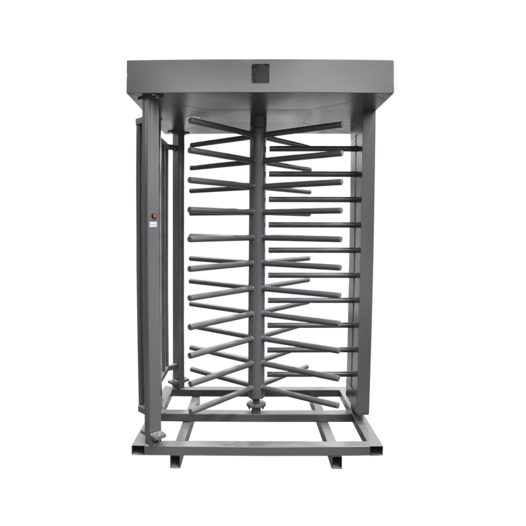 Torniquete Sencillo Cuerpo Completo para Alto Tráfico en Interior y Exterior Acero 100% con Acabado Gris