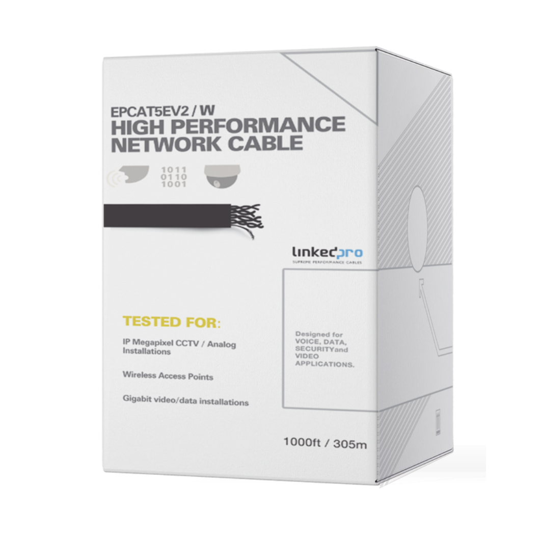 Bobina de Cable CCA 4 Hilos, 22 AWG, 100m, para Alarmas y Automatización