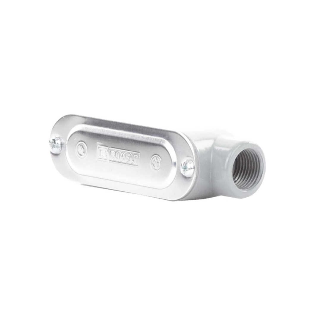 Caja Condulet LB de 1/2" (12.7mm) con Tapa y Tornillos