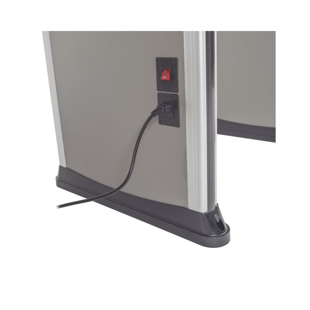 Arco Detector de Metales de 18 Zonas con Contador de Personas y Control Remoto
