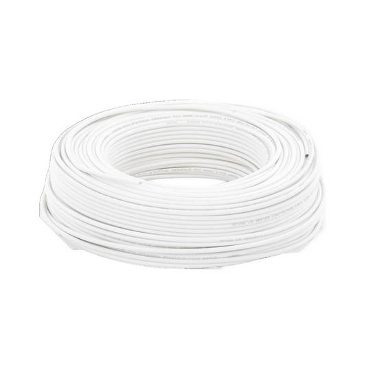 Bobina de Cable CCA 4 Hilos, 22 AWG, 100m, para Alarmas y Automatización