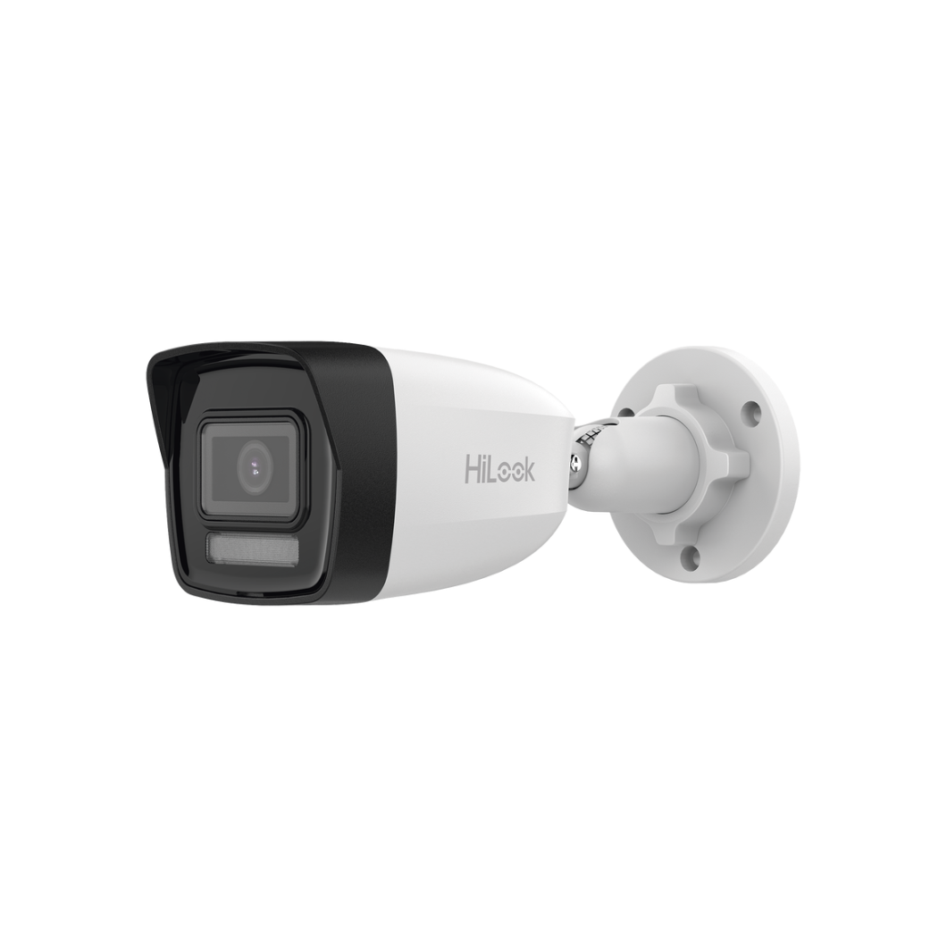 Cámara Bala IP 2 MP Lente 2.8 mm con Micrófono IR 30 Metros Exterior IP67 PoE H.265 Plus ONVIF