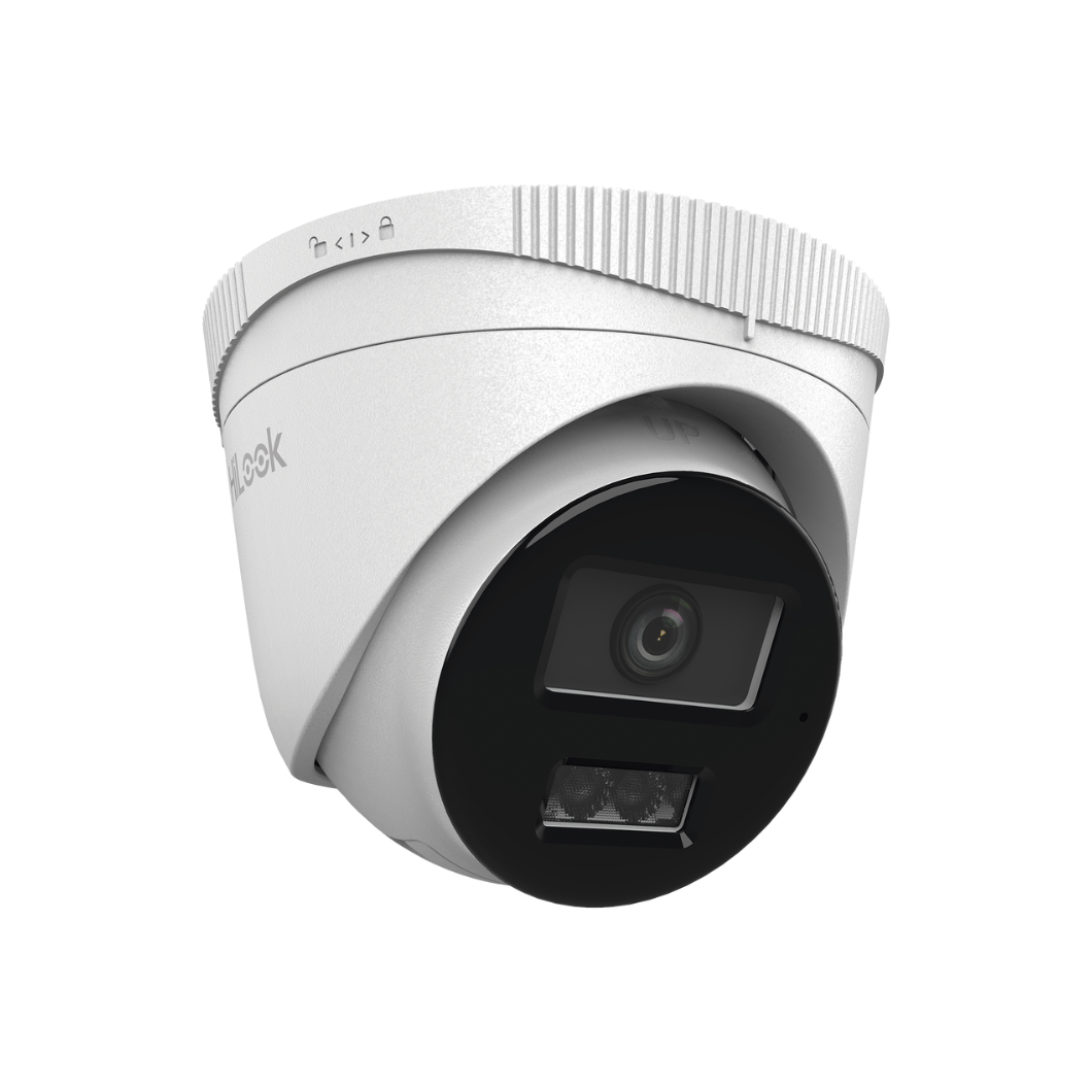 Cámara turret POE de 2 MP con micrófono para exterior