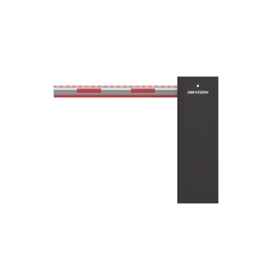 Barrera Vehicular Izquierda 4m LED Rojo/Verde, Apertura 3s, Cierre Auto, 2.5M MCBF