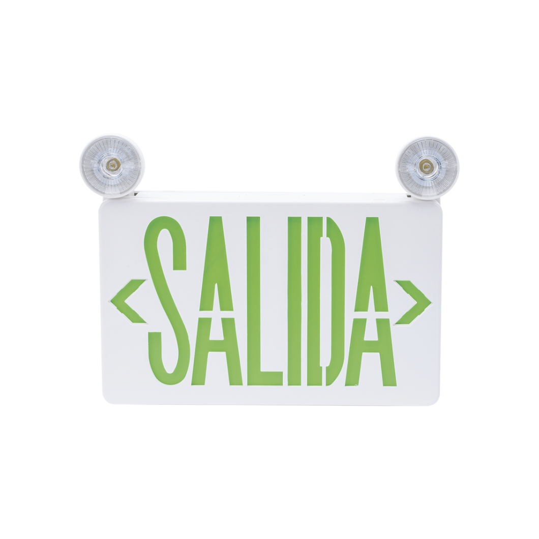 LETRERO DE EMERGENCIA CON MONTAJE EN PARED LATERAL O TECHO SFIRE SFKDC860